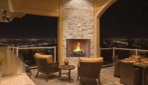 Premium Outdoor Fireplace in Springdale, AR