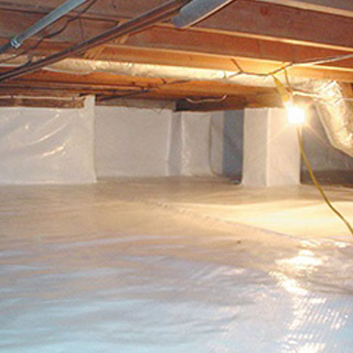 Encapsulated crawl space