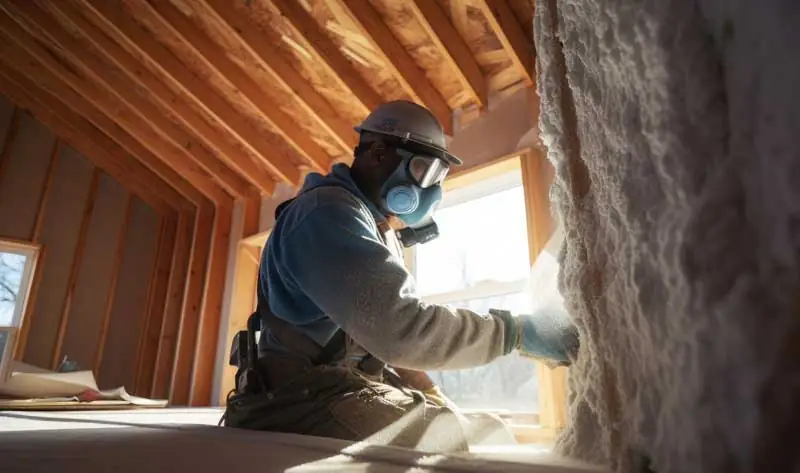 spray foam insulation installer, insulating home's attic